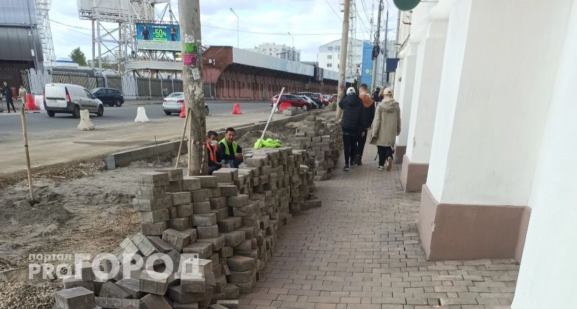  В Ярославле ремонт улицы Победы задерживают из-за переноса проводов под землю