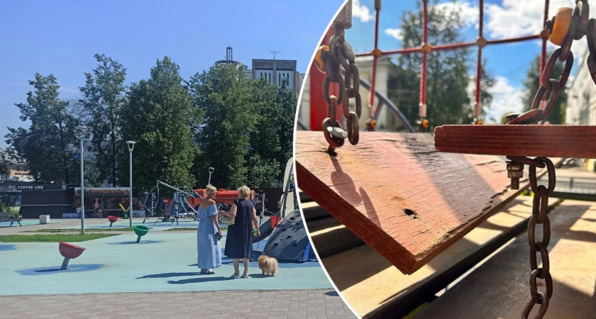 Прокуратура заставила мэрию отремонтировать детскую площаку на Первомайском бульваре