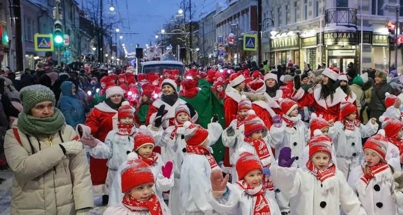 Нашествие Дедов Морозов в Рыбинске возглавят дети