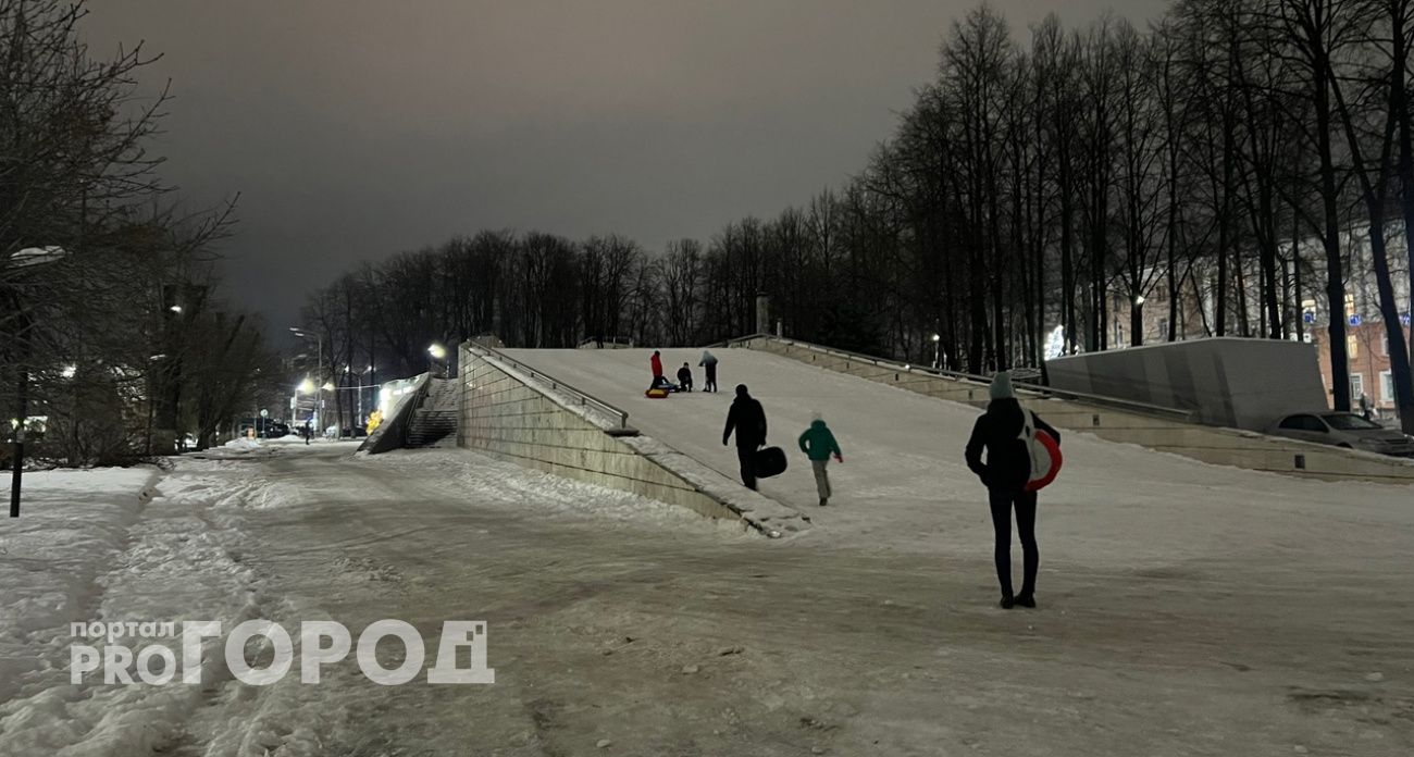 Где в Ярославле покататься на снежных горках