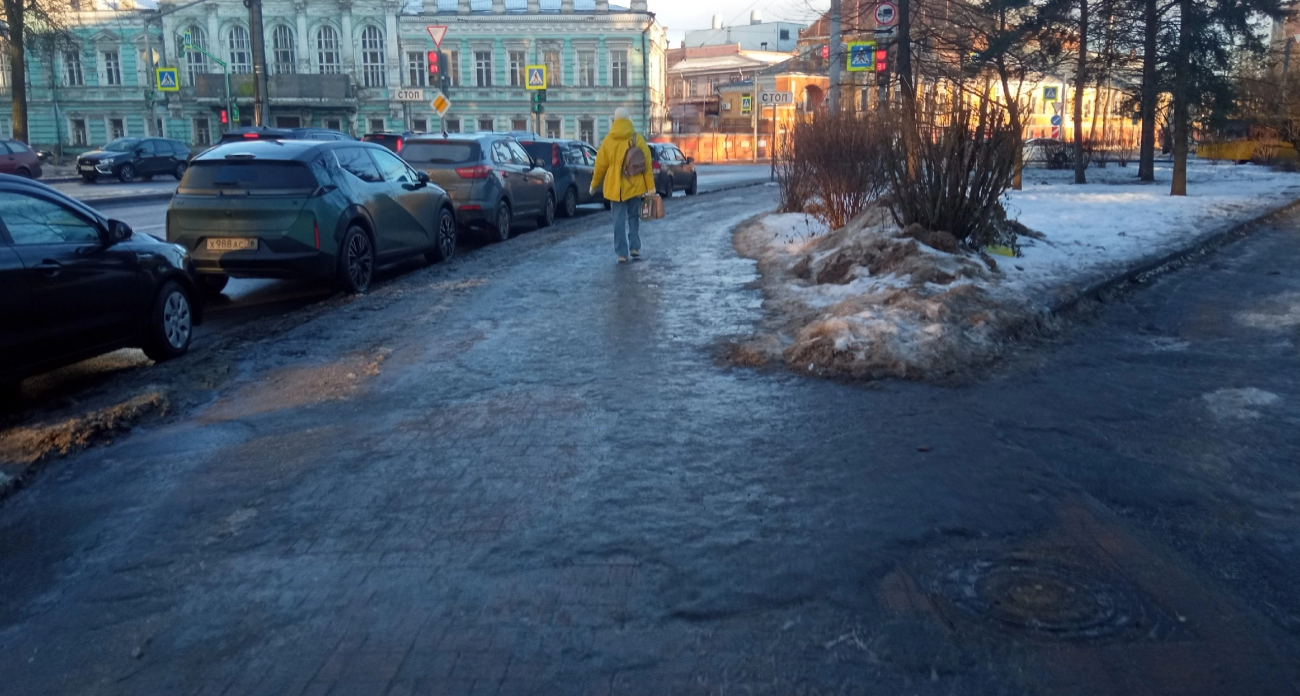 Весна в Ярославль пришла ненадолго 