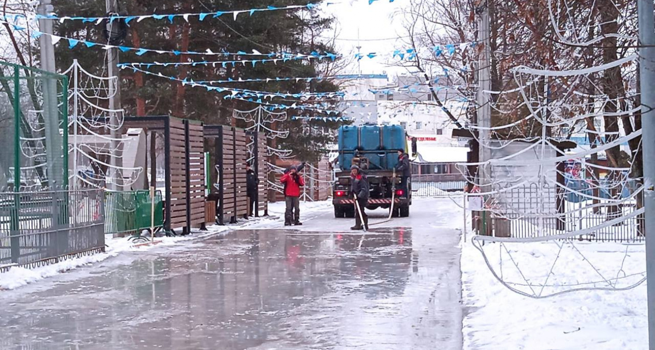 в Дзержинском районе Ярославля заработает новый каток