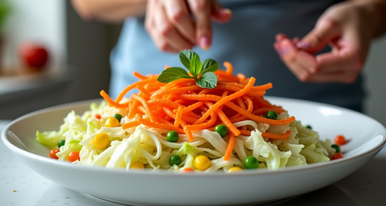 Смешиваем крабовые палочки и пекинку – на выходе легендарный салат: такой умопомрачительной вкусноты вы в жизни не пробовали