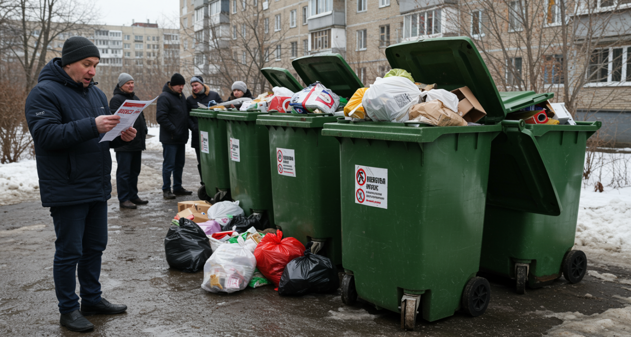 Выбрасывающих мусор ждет новая реальность: с 1 мая меняются правила ЖКХ