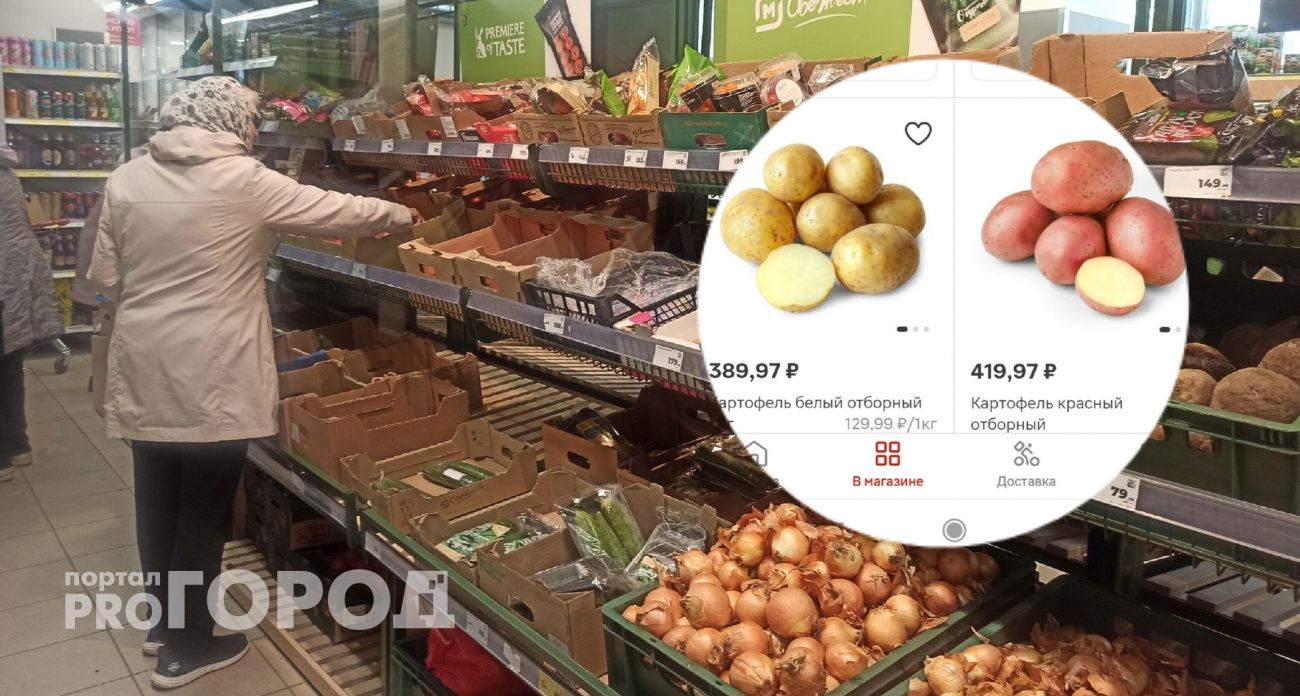 Жителям Ярославля часто не хватает пенсии на овощи