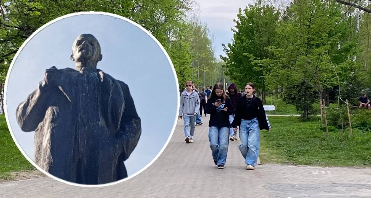 Памятник Ленину в птичьем помете оскорбил жителей Ярославля