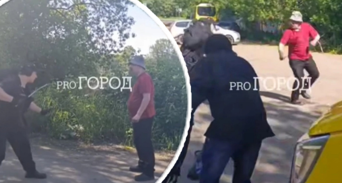 На Пятерке "мушкетер" с битой отбил прохожих от нападавшего с ножом