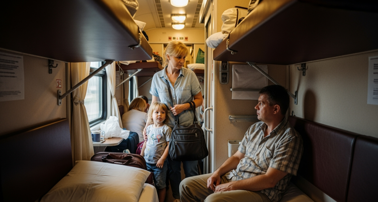 Конфликт за нижние полки в поезде не утихает: родители нашли новый метод принуждения пассажиров уступить место снизу - будьте осторожны