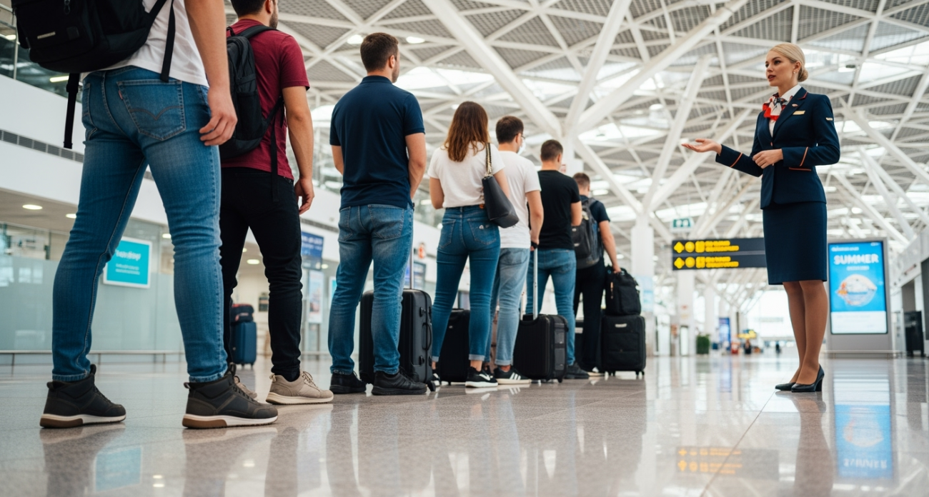 Почему в самолет не стоит надевать джинсы или кроссовки - объяснила бортпроводница