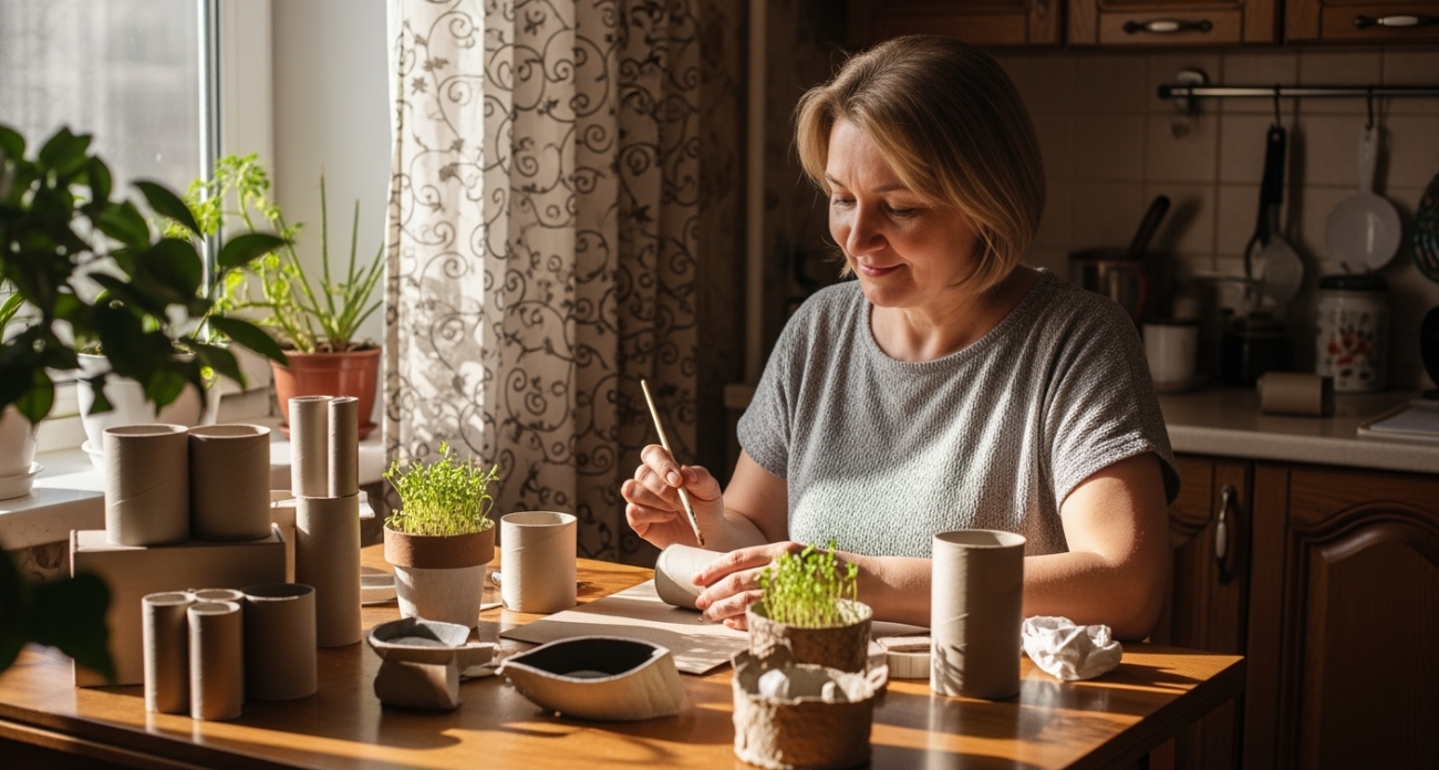 Картонные втулки от туалетной бумаги собираю у соседей: сначала они смеялись, а теперь сами так делают - польза для дома неоценима