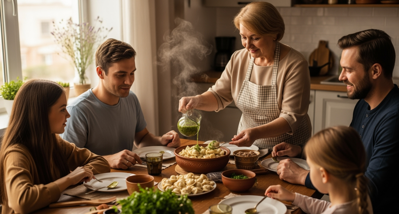 Сметана и майонез остались позади. Расскажу, с каким соусом подают пельмени в нашей семье