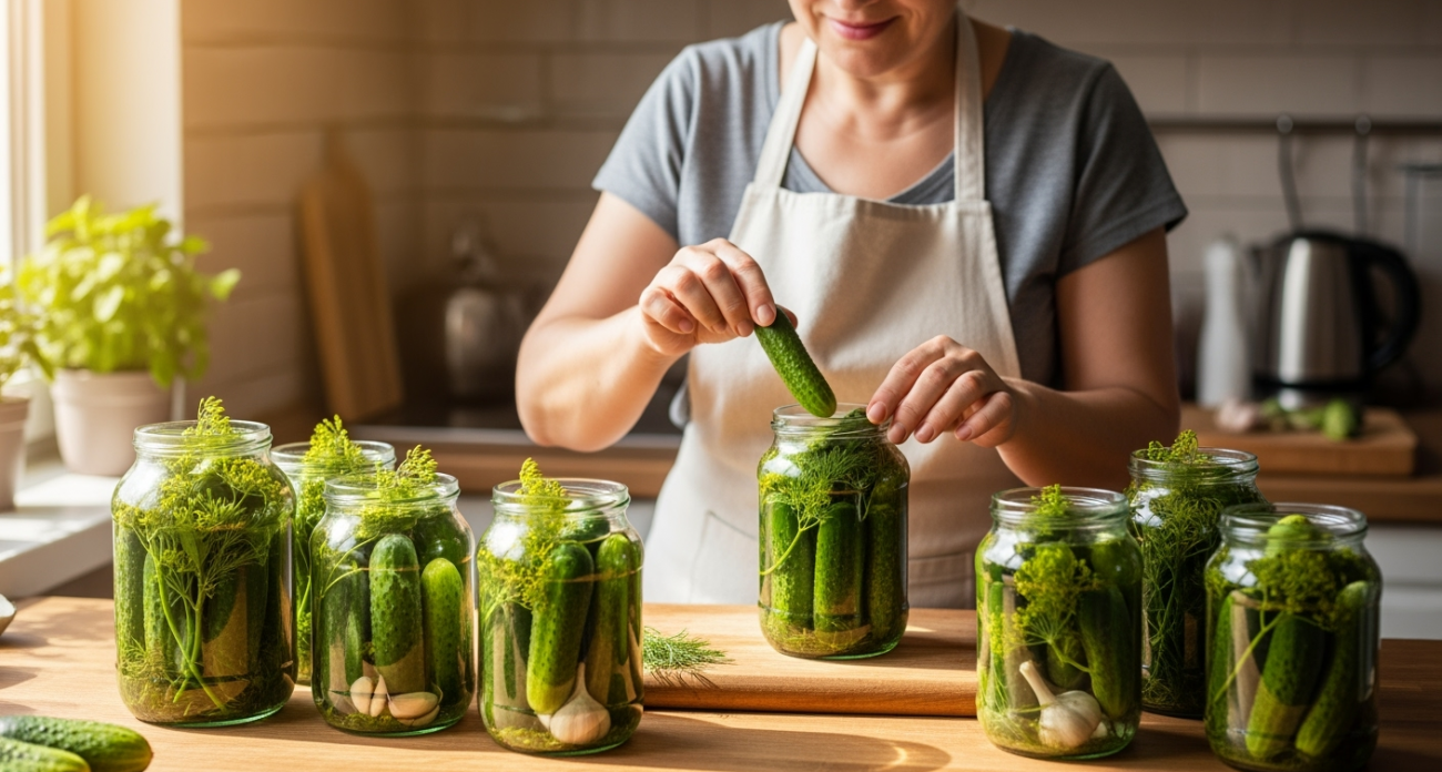 Огурцы на зиму готовлю только так. Не остается даже рассола. Все, кто пробует, просят рецепт. Это лучшие хрустящие огурчики