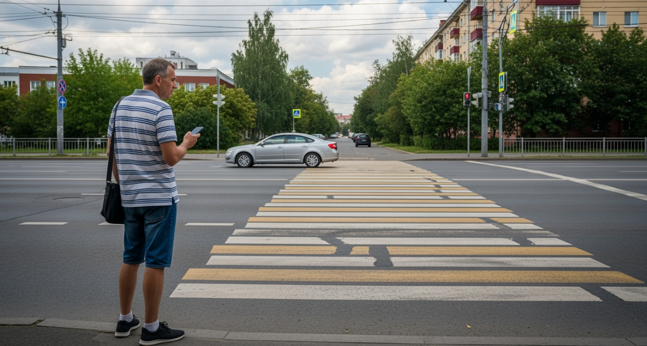 Верховный Суд вынес решение: должен ли водитель ждать, пока пешеход полностью перейдёт дорогу
