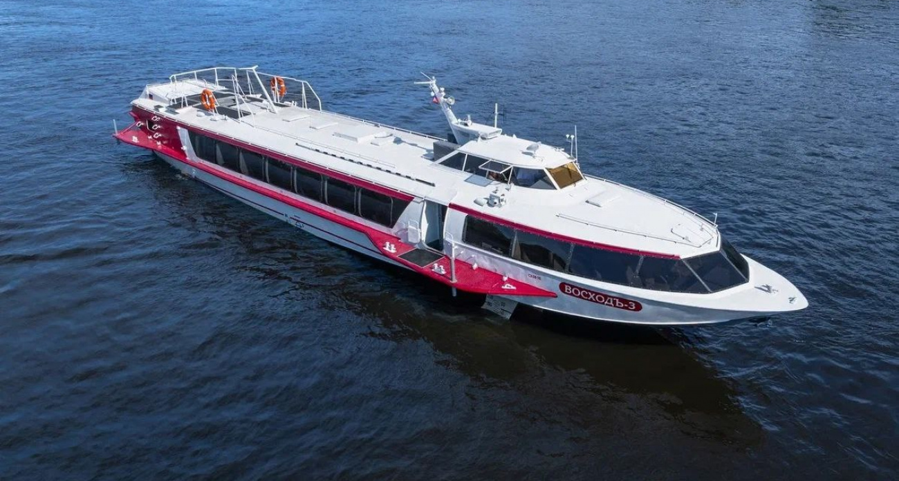 После ремонта неполадок в Ярославле возобновят рейсы скоростного судна Восход