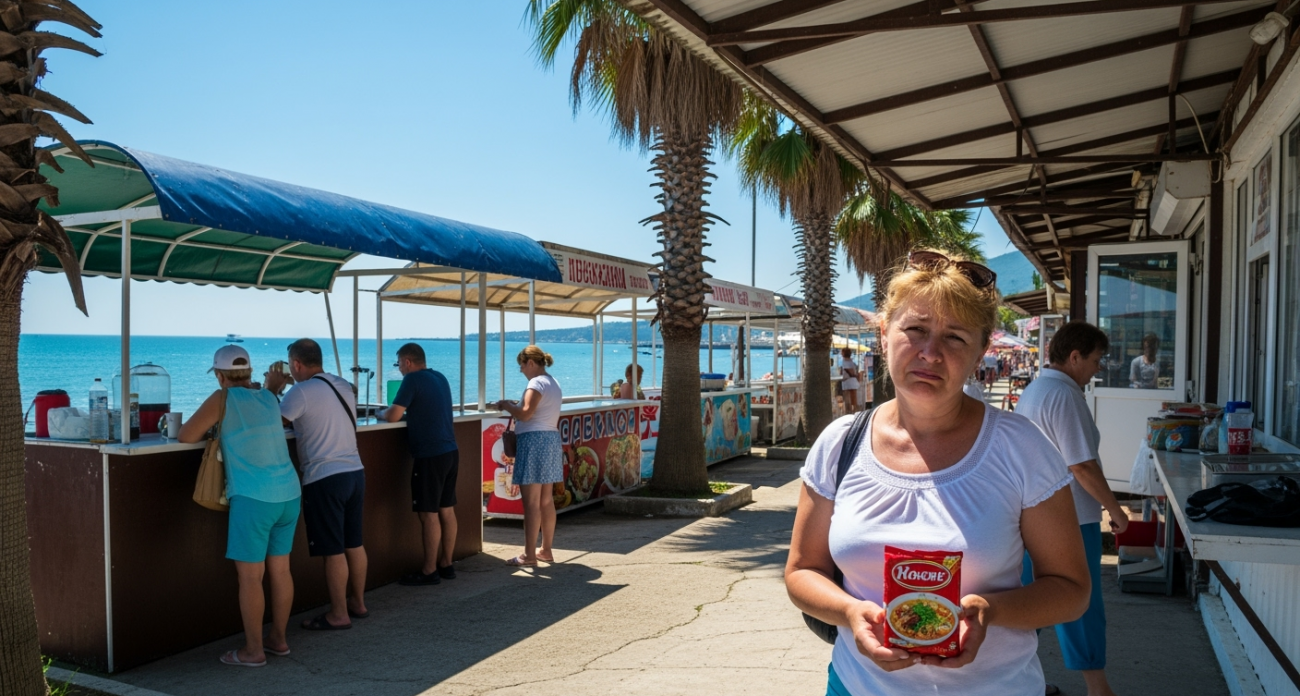 Вот потому и Доширак: путешественница из России объяснила, что не так с едой в Абхазии — на лапше сидят многие туристы