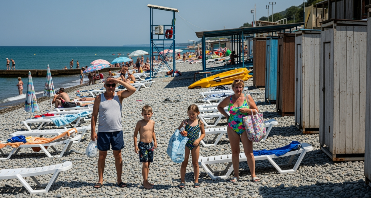 Пляжный отдых провалился: честные отзывы туристов на Черном море. Но не про цены и мазут