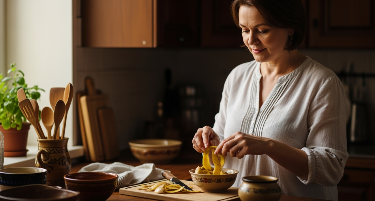 Картофельные очистки не выбрасываю — они стали настоящим сокровищем: вот как их применяю — три лайфхака