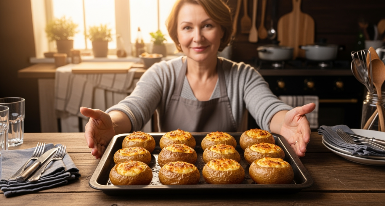 Теперь картофель готовлю только так: нежная внутри, хрустящая снаружи - все соседки выпросили рецепт