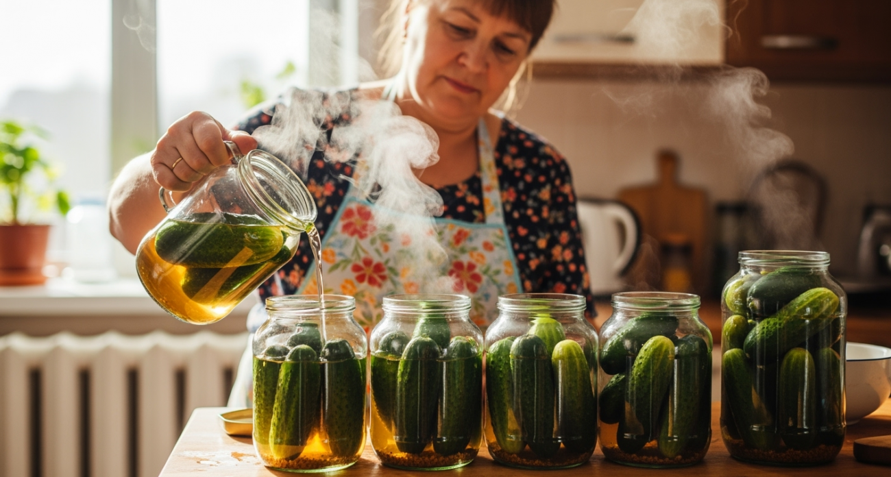 Огурцы на зиму готовлю только так. Не остается даже рассола. Все, кто пробует, просят поделиться рецептом