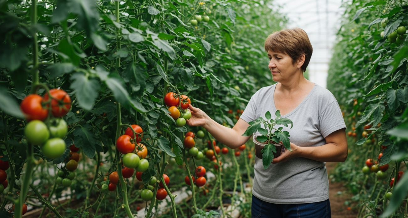 Срочно дайте соду помидорам в июле-августе - урожай ведрами будете собирать до самых заморозков