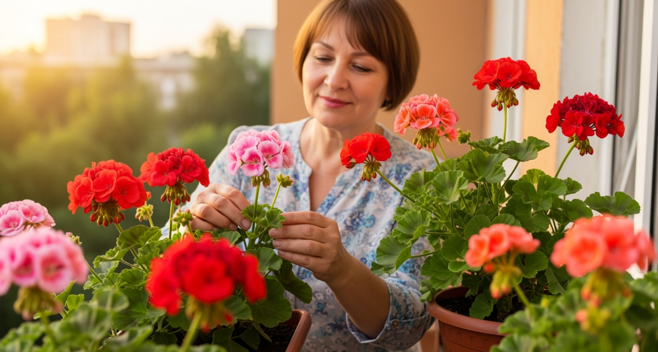 Для пышного цветения герани — в августе необходимо: 1 щепотка в воду — и бутоны появляются один за другим. Эффективная подкормка для пеларгонии