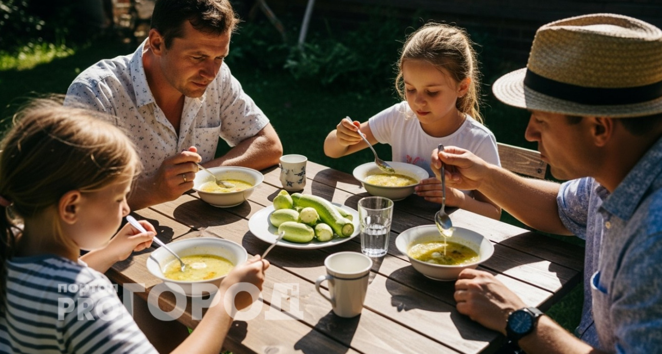 Вкуснее окрошки: удивляю семью освежающим супом из кабачков - спасает в жару