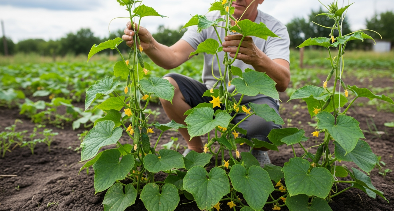 Этим раствором поливаю огурцы каждые 10 дней - столько завязей не было даже в парнике. Секрет в аптечном препарате, который есть у всех