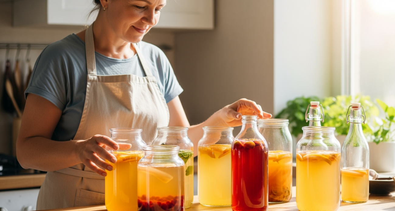 Чайный гриб за 5 этапов: как вырастить полезный напиток на своей кухне