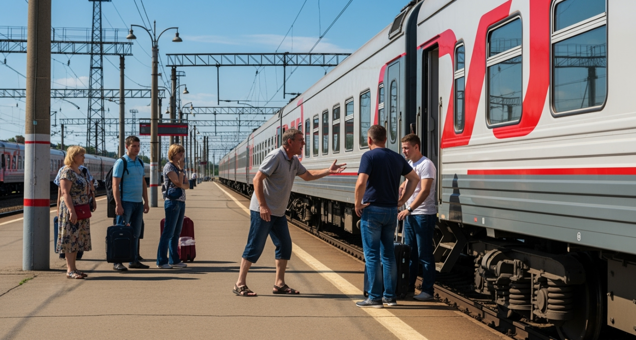 Убирайтесь из моего купе, я здесь отдыхать буду! Сосед в поезде начал кричать, терпение у нас закончилось