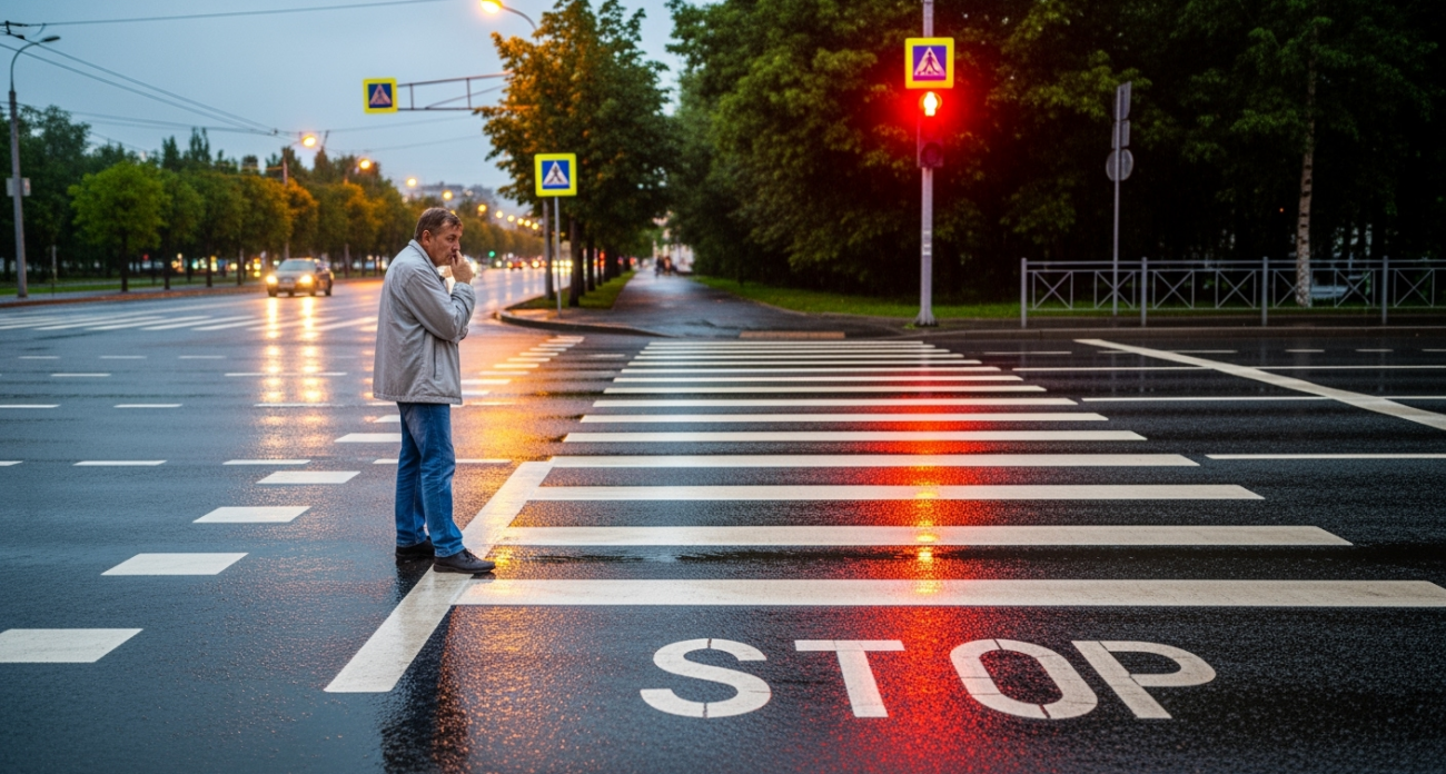 ГАИ объяснила - как поступить, если вы уже пересекли стоп-линию и загорелся красный сигнал светофора