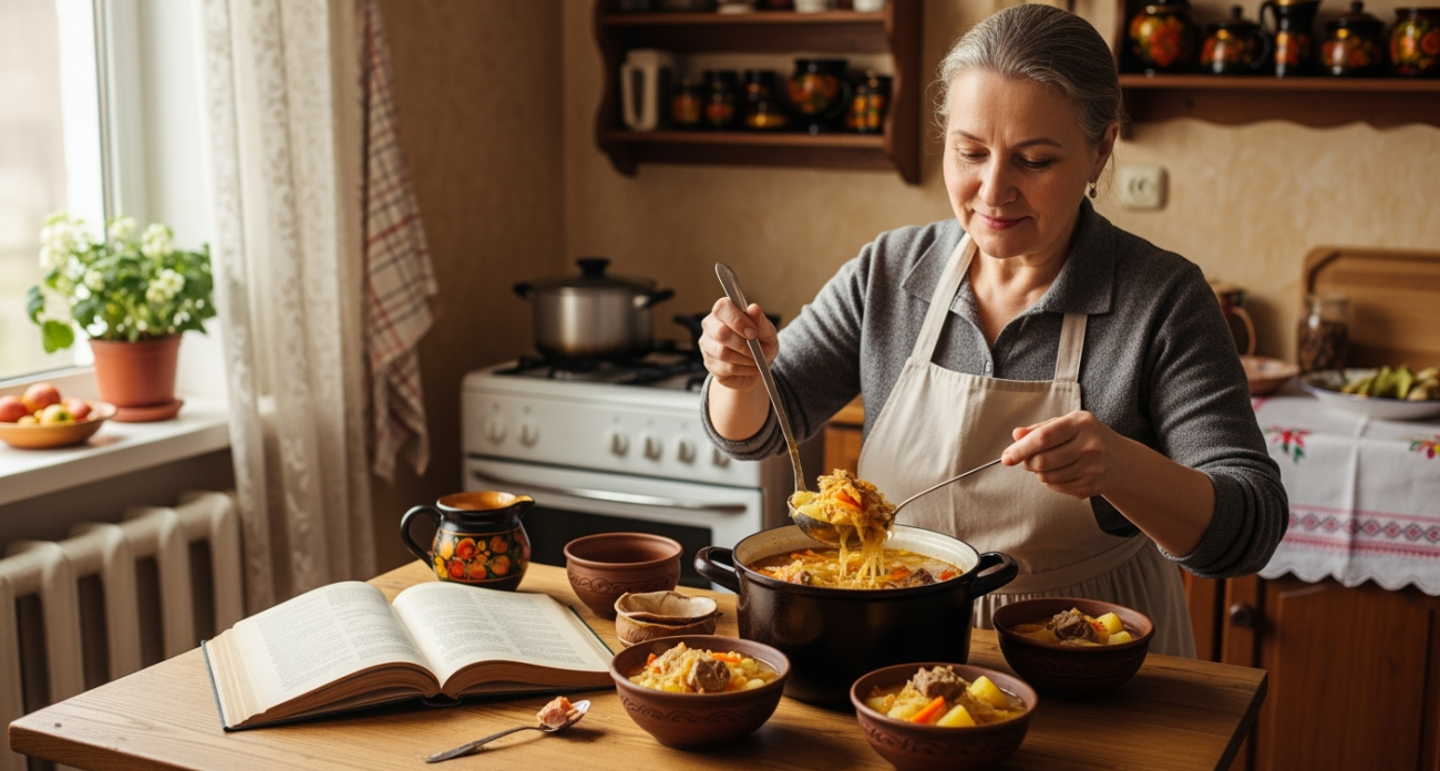 Щи из квашеной капусты по рецепту 1952 года: дома спросили, почему я раньше так не готовила