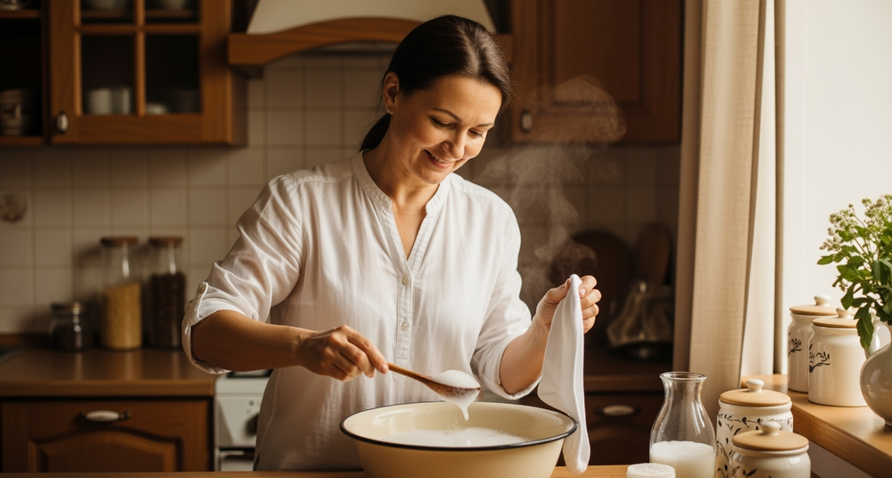 Кидаю 4 ложки в таз — даже самые заношенные носки станут белее снега: простой лайфхак