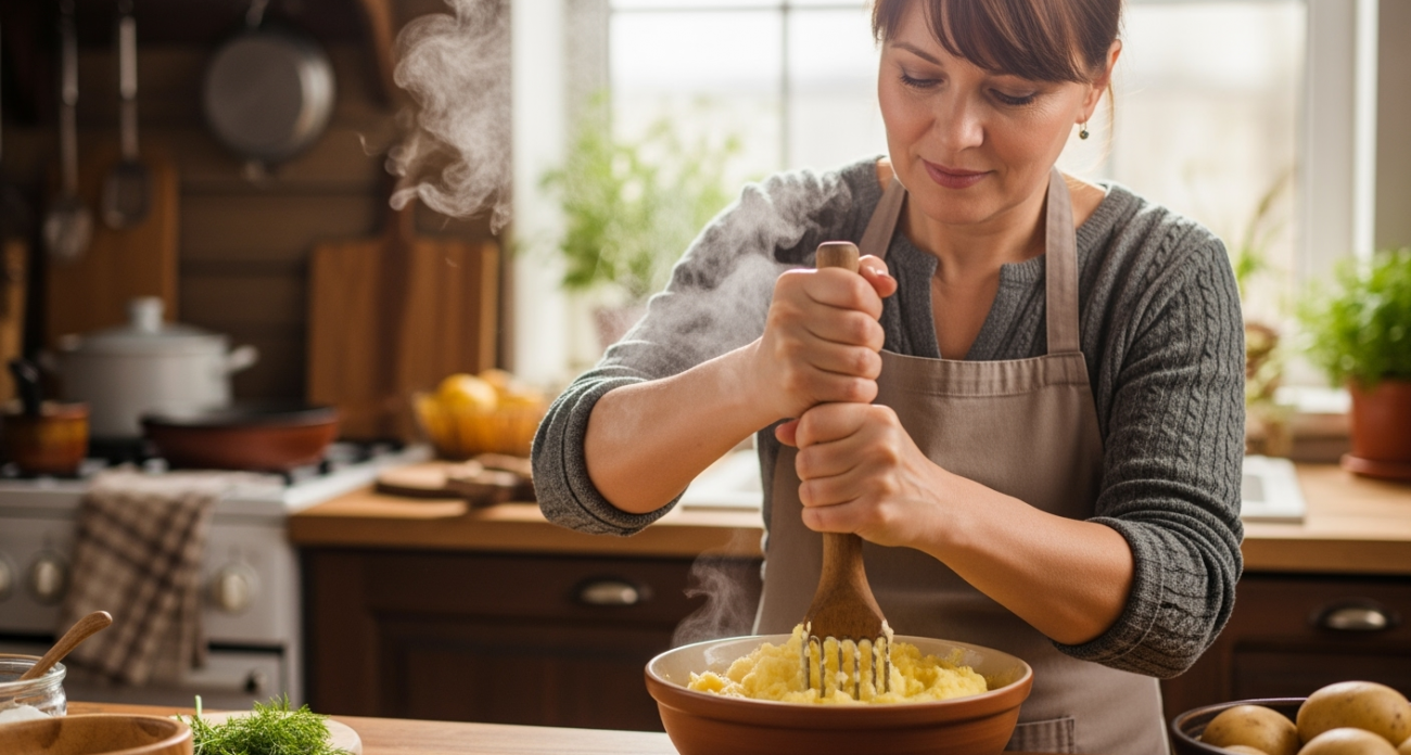 Секрет картофельного пюре без молока и масла — в 10 раз вкуснее ресторанного