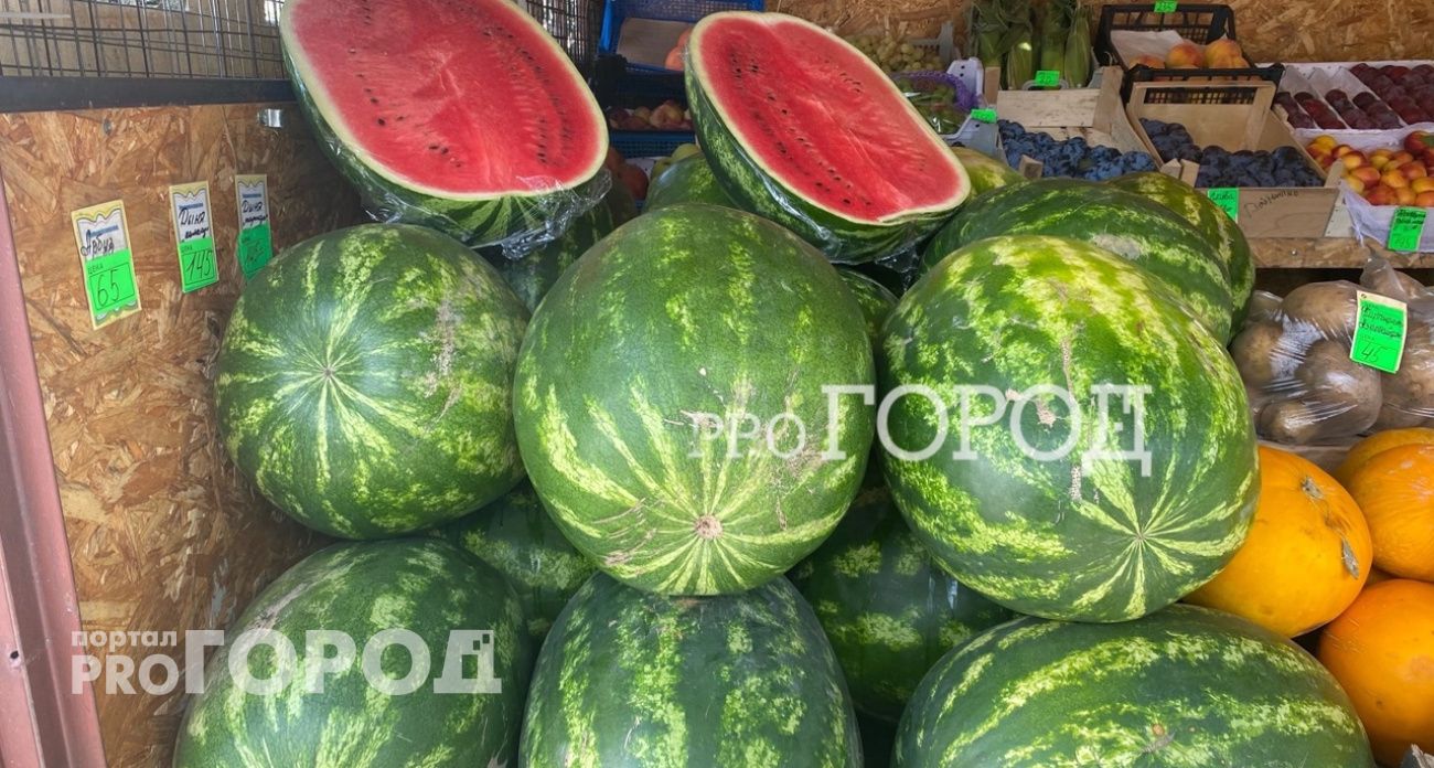 В Ярославле взвинтили цены на арбузы из-за близости к Москве
