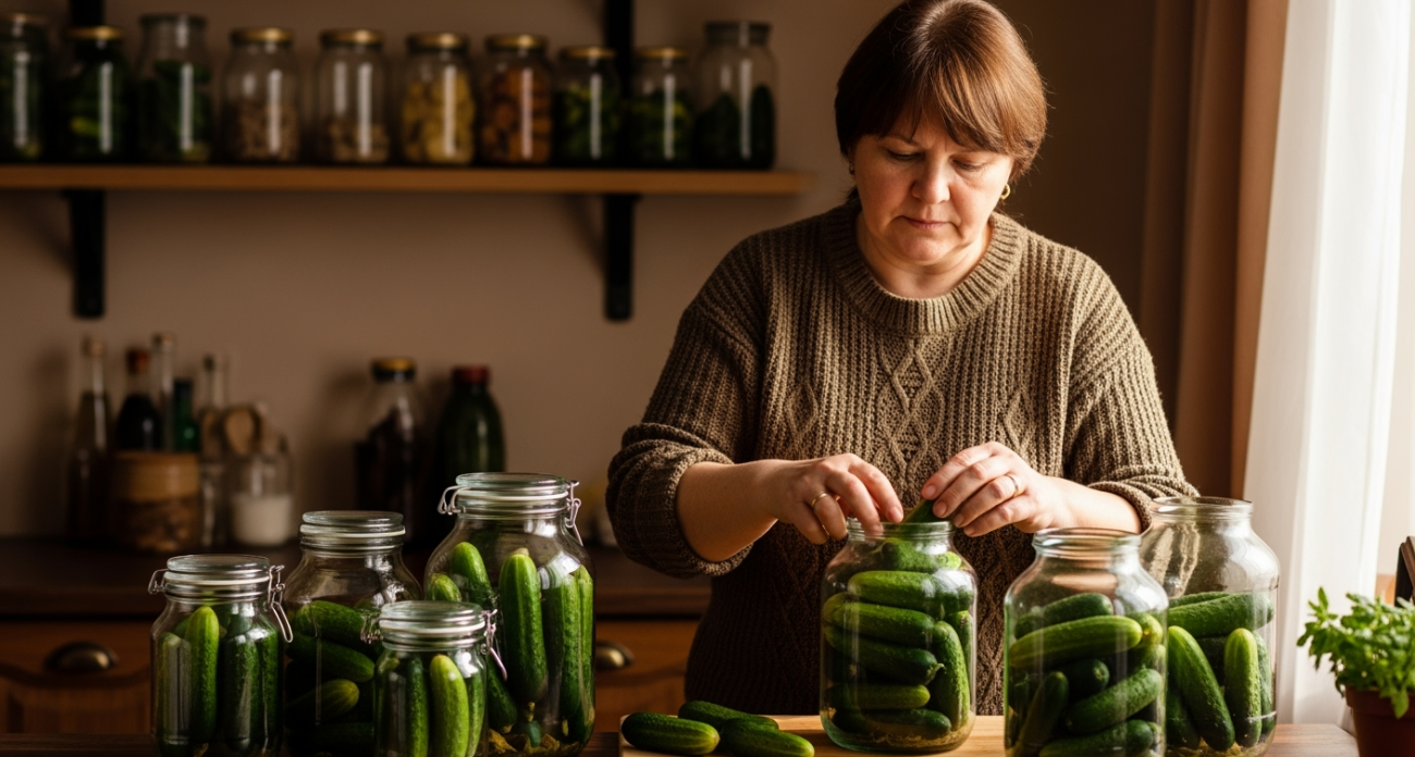 Секрет хранения огурцов свежими 5-6 месяцев до Нового года без консервации — жаль, что узнал не раньше