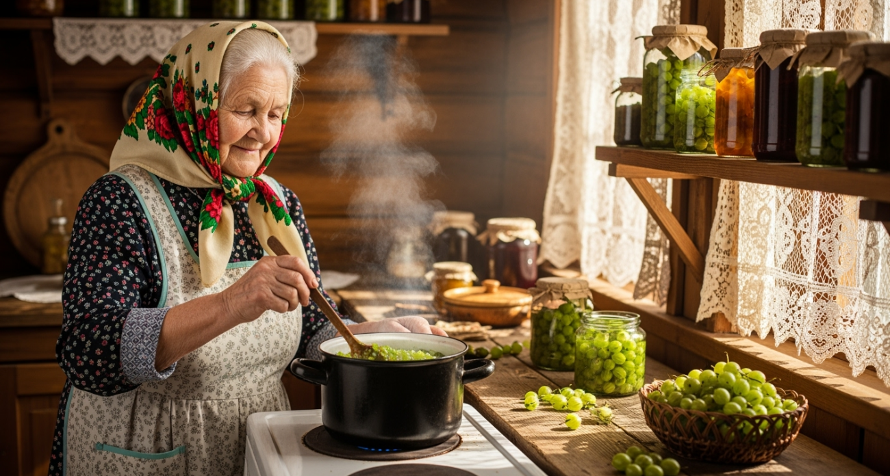 Секрет изумрудного варенья Пушкина раскрыт: старинный рецепт из крыжовника, который покорил поэта
