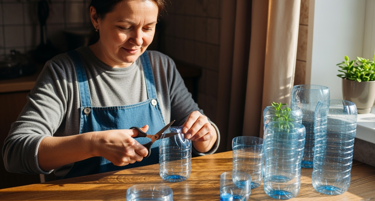 Никогда не выбрасывайте пластиковые бутылки: разрежьте на 3 части и получите незаменимую вещь для дома