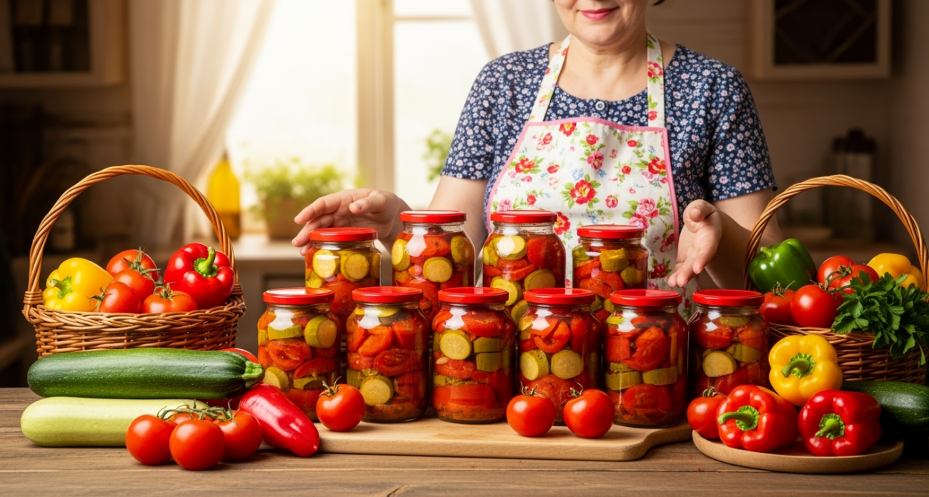 Овощное лечо за 5 минут — шикарная закуска даже на праздник: 20 банок на зиму будет мало