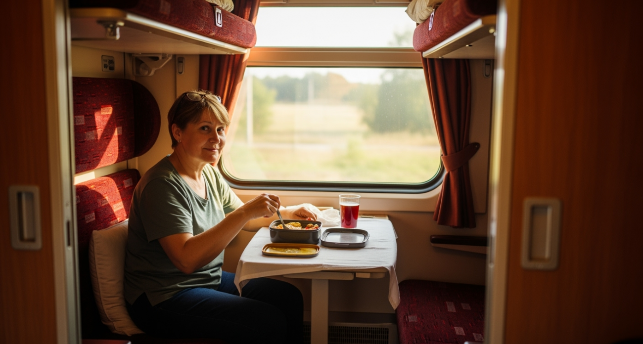 Секрет нормального питания в поезде без вагона-ресторана: опробованный способ, который изменит ваши поездки