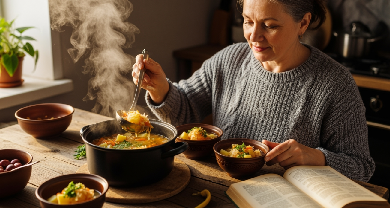 Щи из квашеной капусты по рецепту 1952 года — теперь дома спрашивают, почему я раньше так не готовила