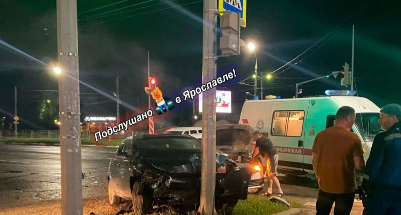 В Брагино произошло несколько аварии из-за светофора