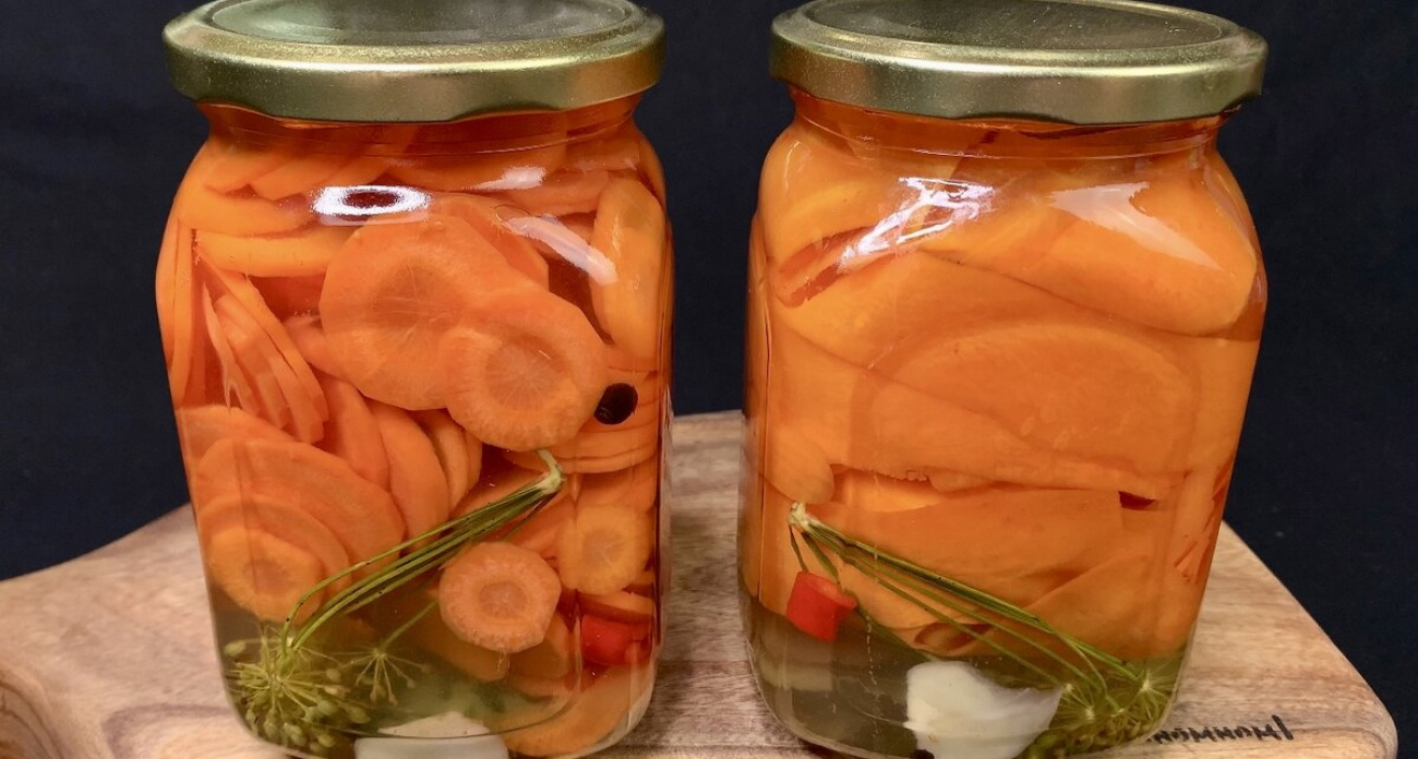 И салат, и гарнир, и закуска: маринованная морковь в банках без стерилизации – готовлю на зиму