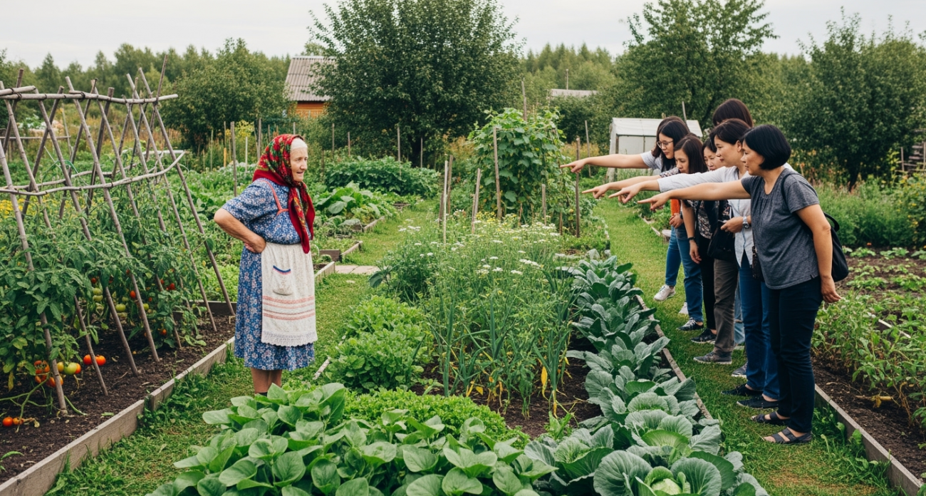 Китайцы толпой стояли у бабушки и требовали купить сорняк: русское чудо, которое мы не ценим