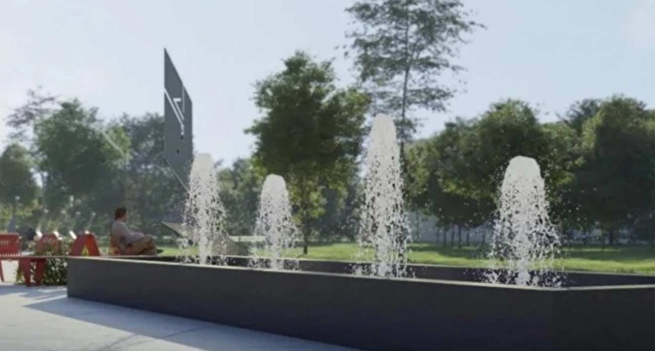 Фонтан на аллее Ивана Ткаченко будет стоить 16 миллионов