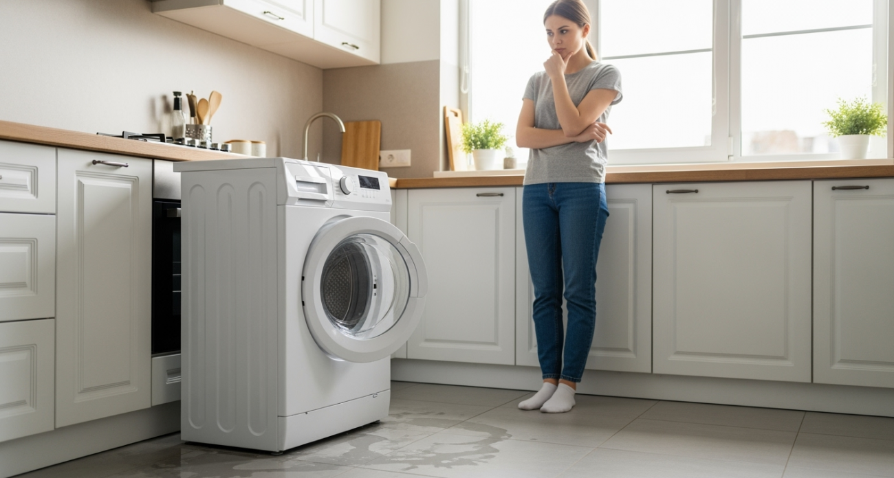 Стиральная машина прыгает при отжиме — срочно узнайте опасные причины и простые способы решения