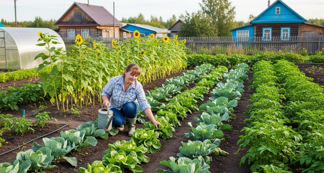 Дачник случайно вылил ведро прокисшего компота на сорняки — то, что произошло дальше, поразило всех соседей