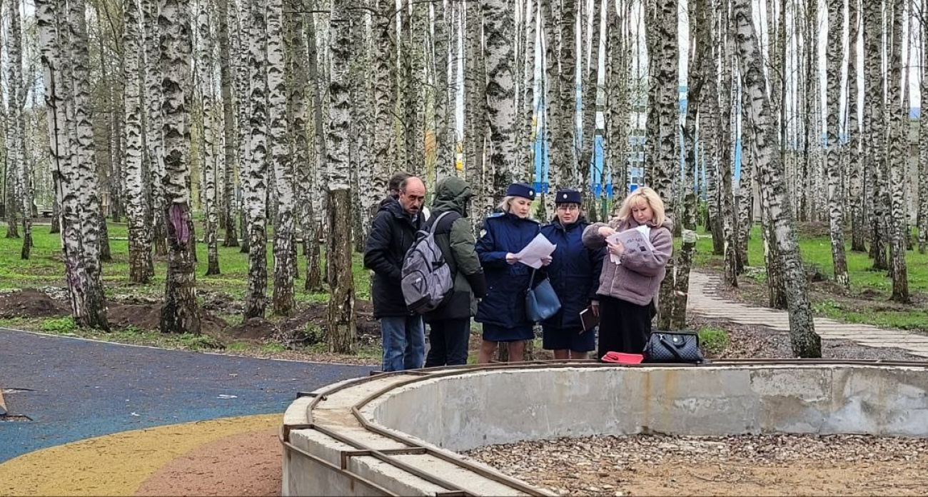  В парке Судостроителей  сорвали сроки ремонта и сменили подрядчика