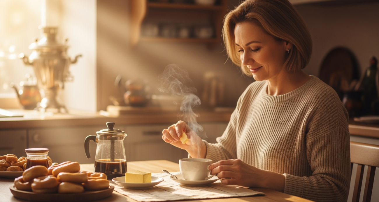 Почему миллионеры пьют кофе с маслом каждое утро: тибетский секрет энергии, который скрывают от обычных людей