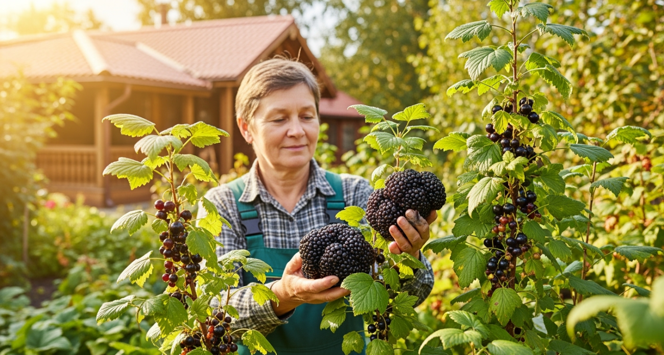 Августовская бронь для смородины: древний секрет, который превращает обычные ягоды в гигантские