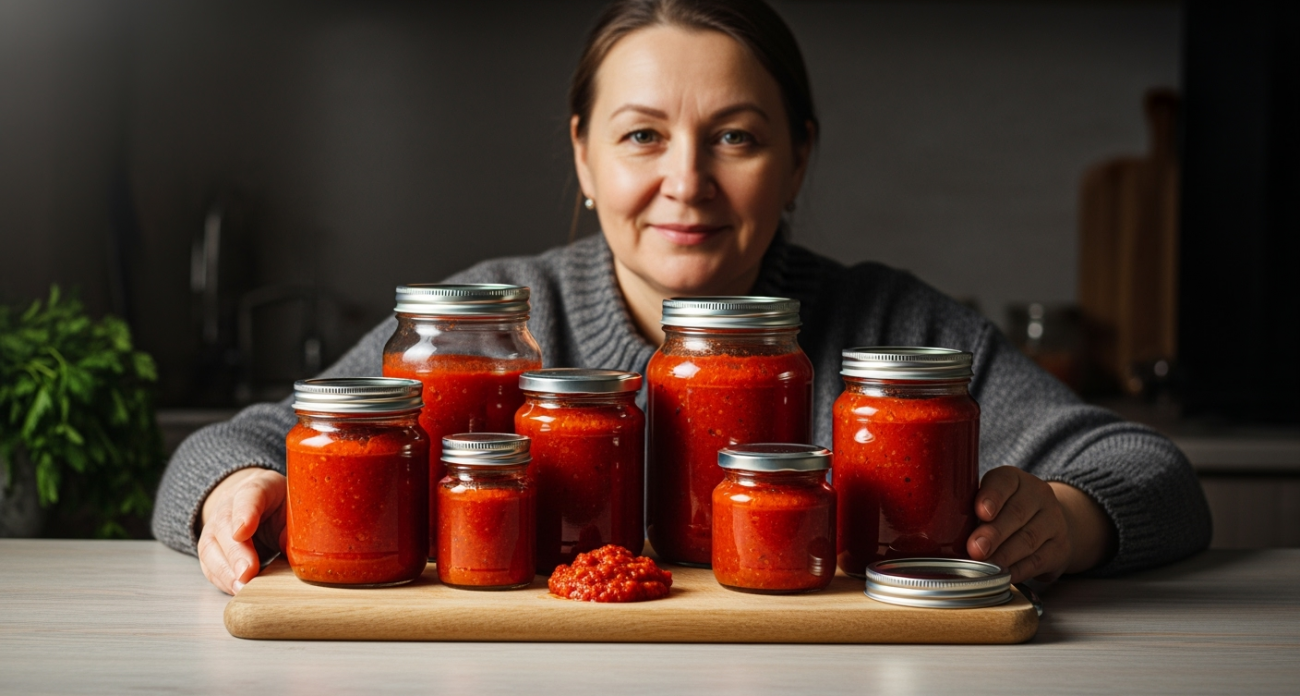 Домашний кетчуп, который заставил забыть о магазинном навсегда: секрет густоты без единой добавки